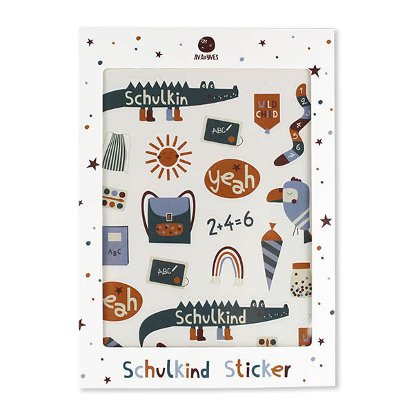 Sticker für das Schulkind