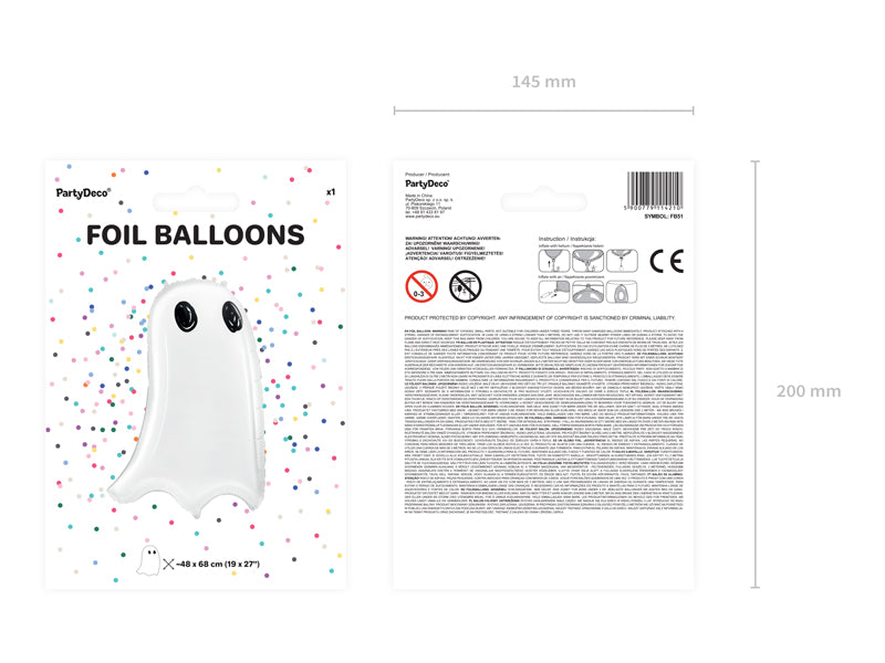Folienballon Gespenst