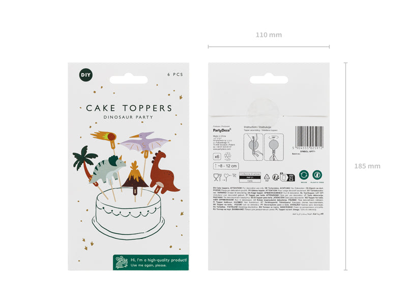 Muffindeko - Dinosaurier