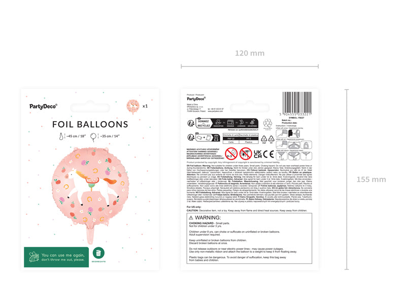 Folienballon Pferd