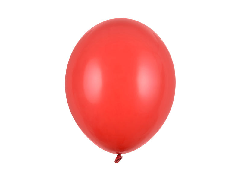 Luftballons 10 Stck, Pastel Poppy Red