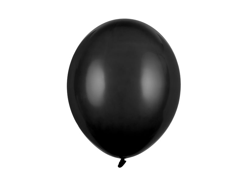 Luftballons 30cm, Pastellschwarz 10 Stk