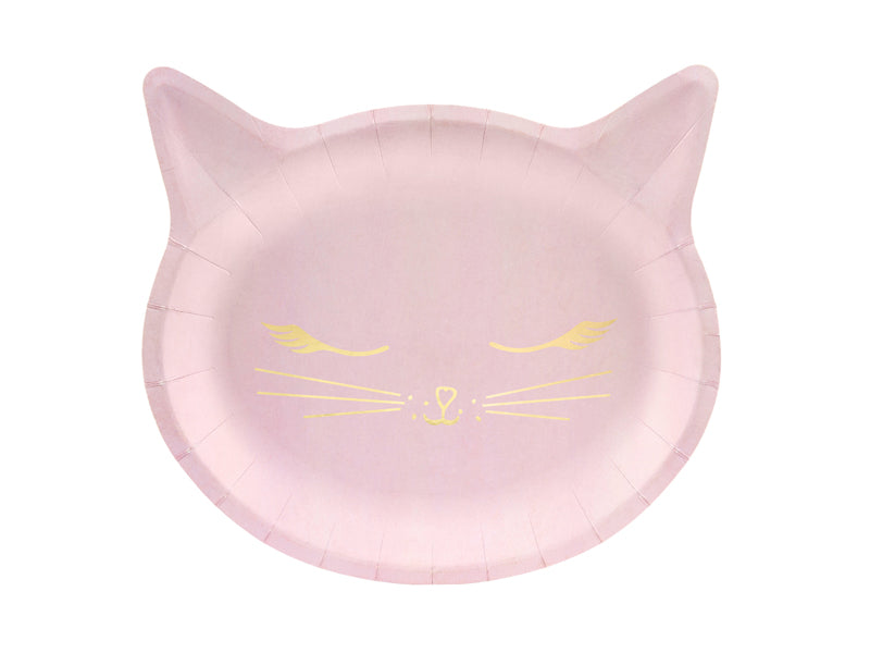 Pappteller Katze