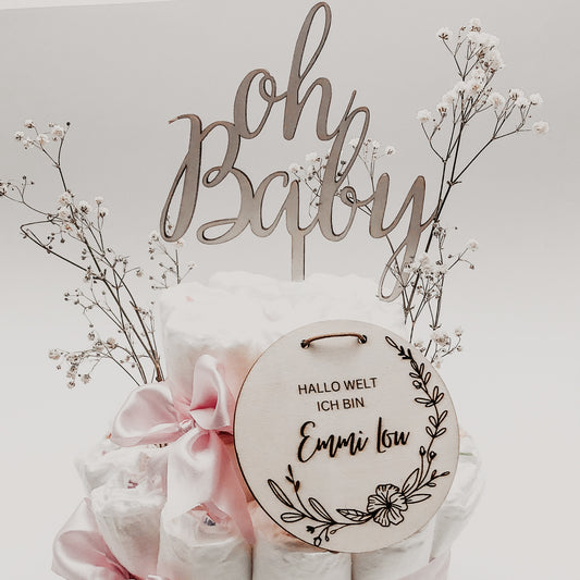 Kreative Geschenke zur Geburt: Die perfekte Überraschung mit einer Windeltorte