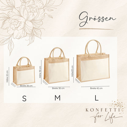 Geschenk zum Rentenbeginn – Canvas Tasche für den Ruhestand