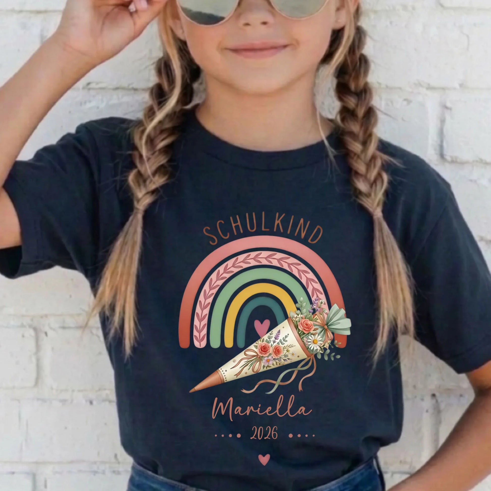 Organic Kids Fitted T-shirt _ SOL'S Pioneer Kids navy