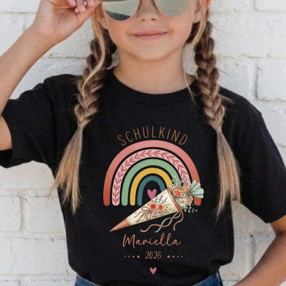 Organic Kids Fitted T-shirt _ SOL'S Pioneer Kids schwarz