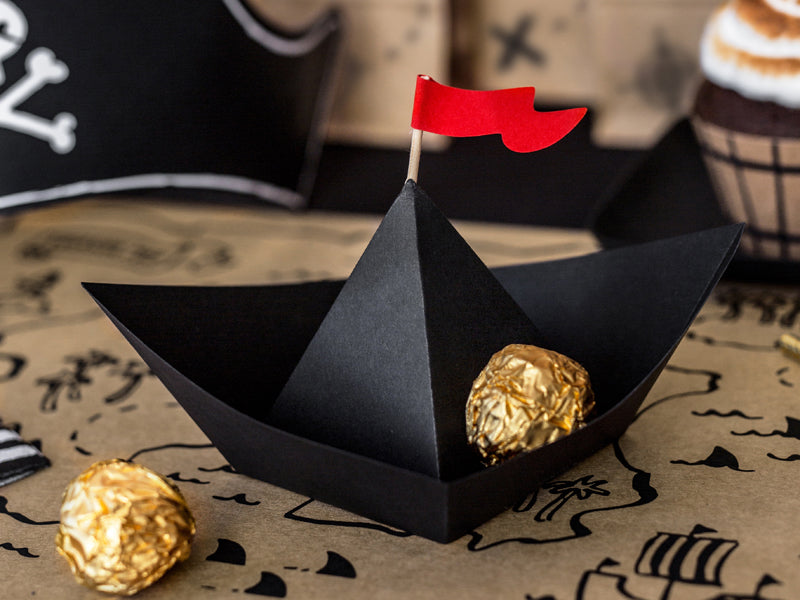 Tischdeko Piratenschiff