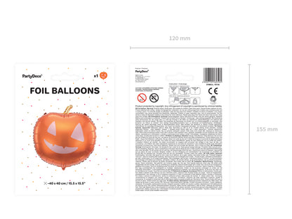 Folienballon Kürbis