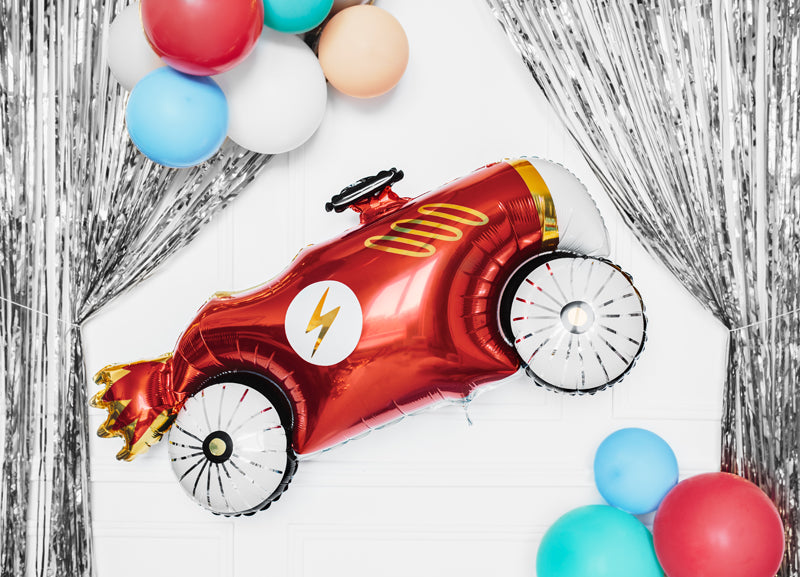 Folienballon Rennauto