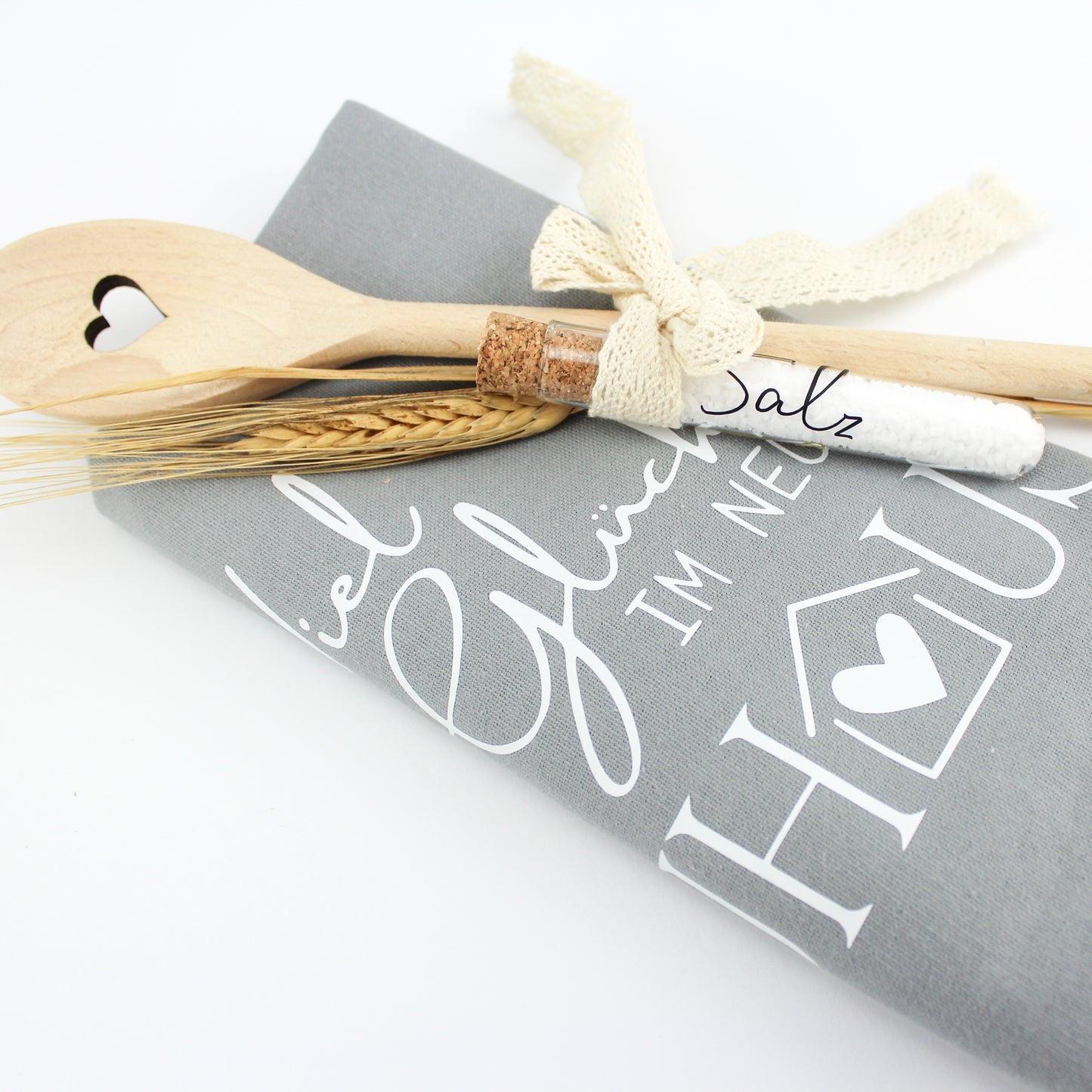 Geschirrtuch, Geschenk zur Einweihung, zum Einzug