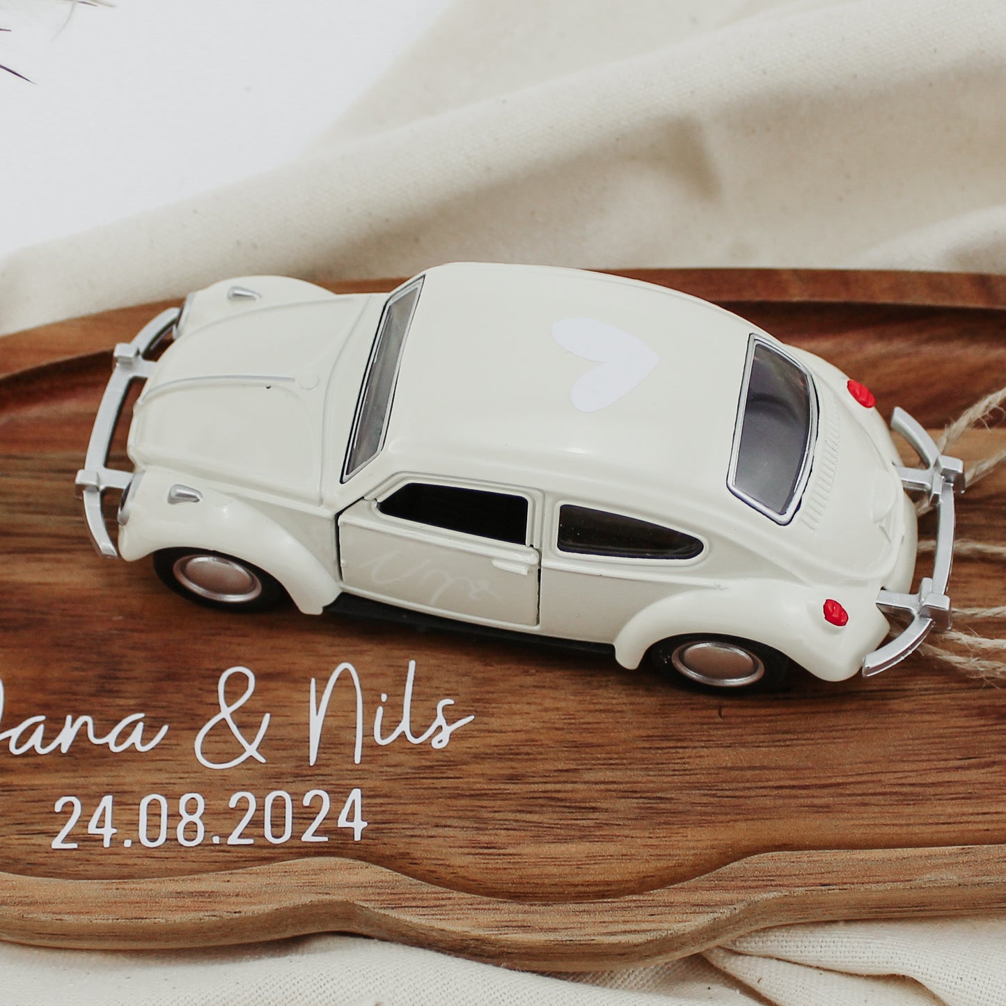 Personalisiertes Hochzeitstablett - Kreatives Geldgeschenk zur Hochzeit