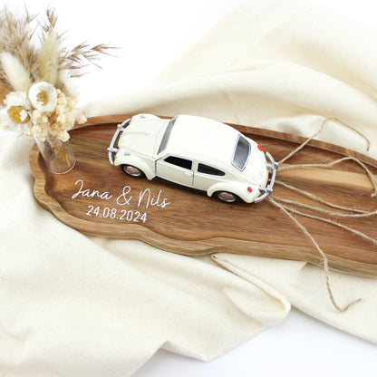 Personalisiertes Hochzeitstablett - Kreatives Geldgeschenk zur Hochzeit