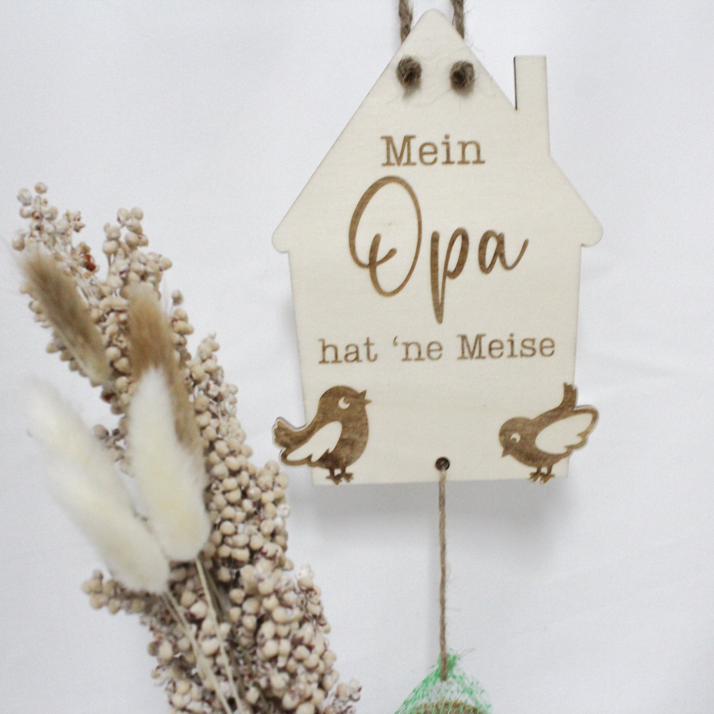 Vogelfutterstation "Opa hat 'ne Meise"