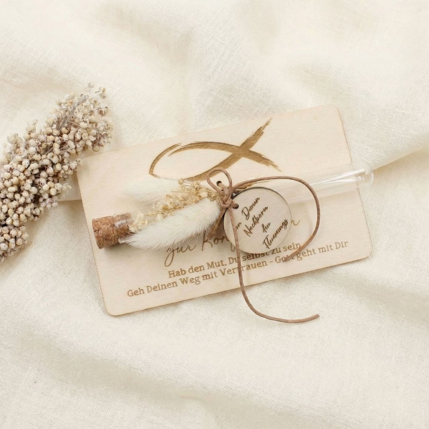 personalisierbares Geldgeschenk zur Konfirmation