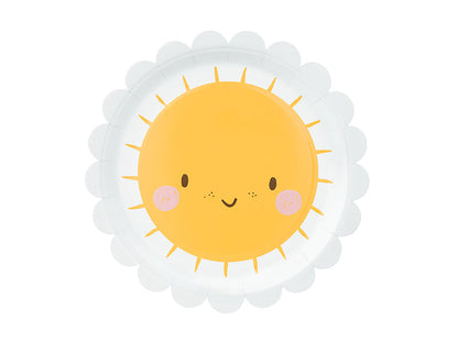 Pappteller Sonne