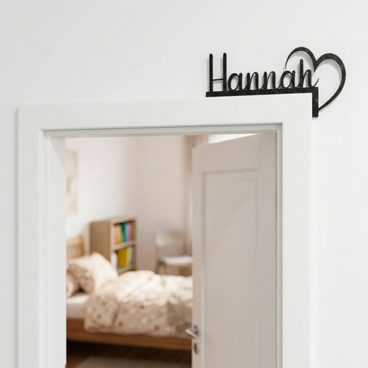 personalisierbare Türrahmendeko Kinderzimmer