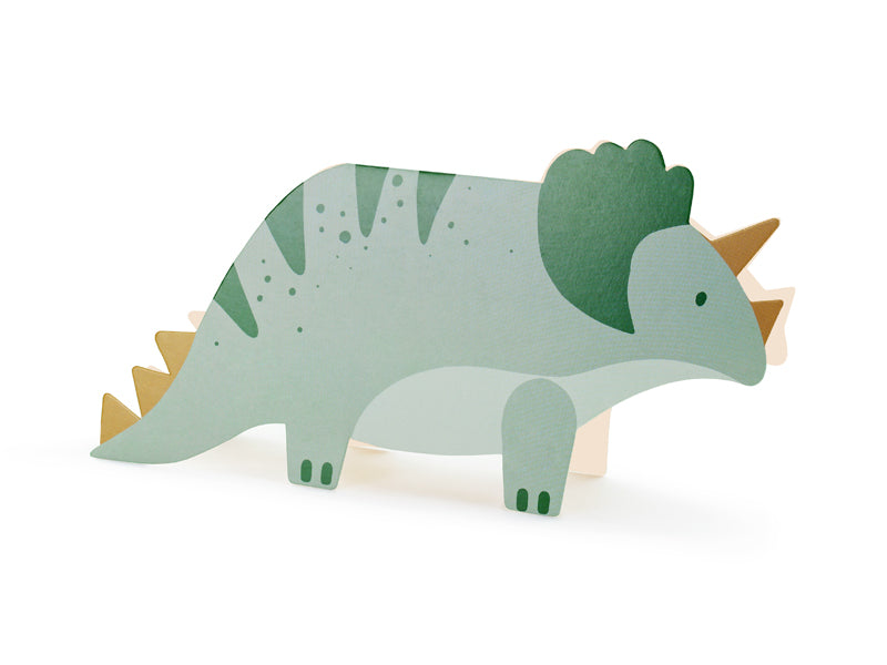 Einladungen Triceratops,