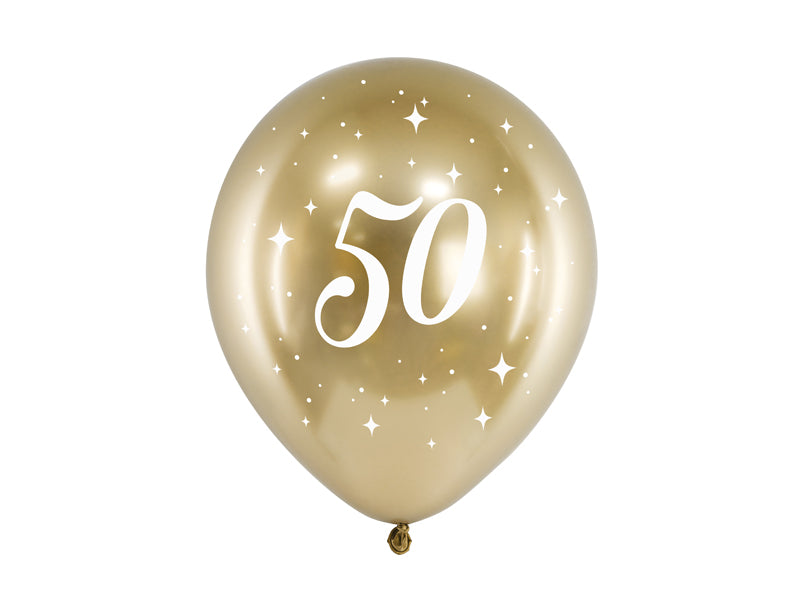 Ballons Glossy 30cm, 50, gold